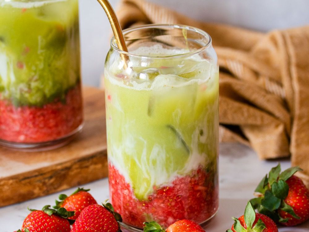 Iced Matcha Strawberry