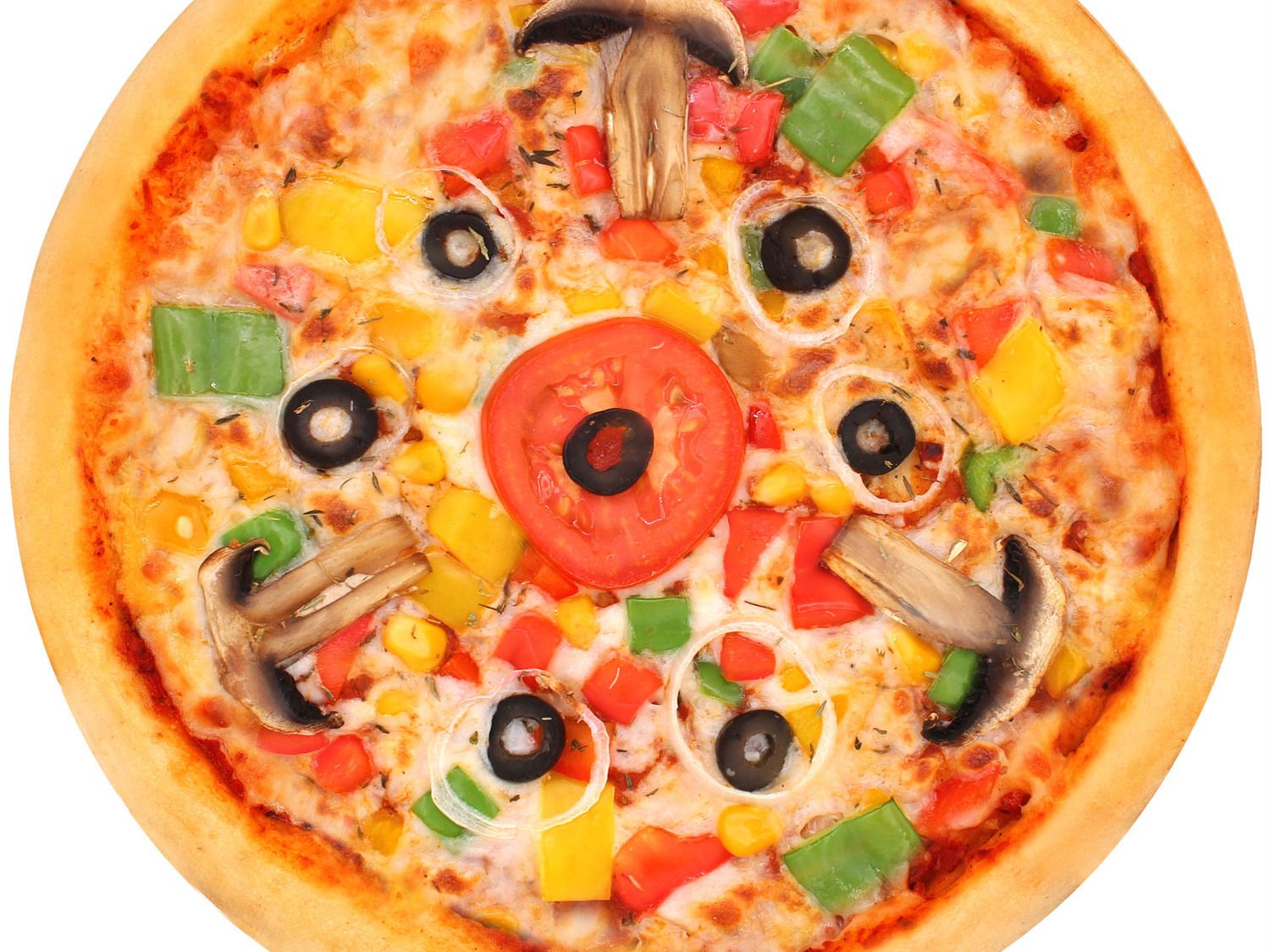 Veggie Boom Pizza