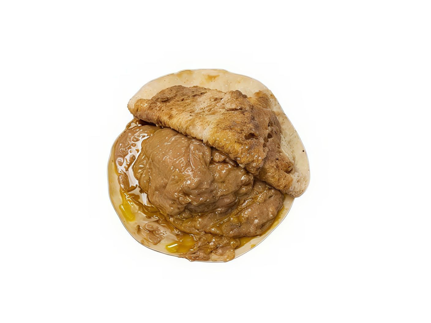Spicy Fava Beans Sandwich