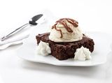 Brownies With Ice Cream