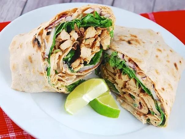 Tandoori Chicken Wrap