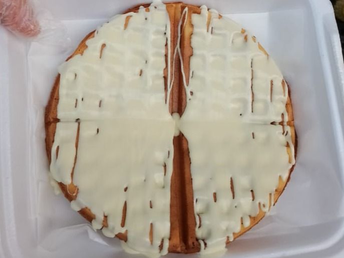 White Chocolate Waffle