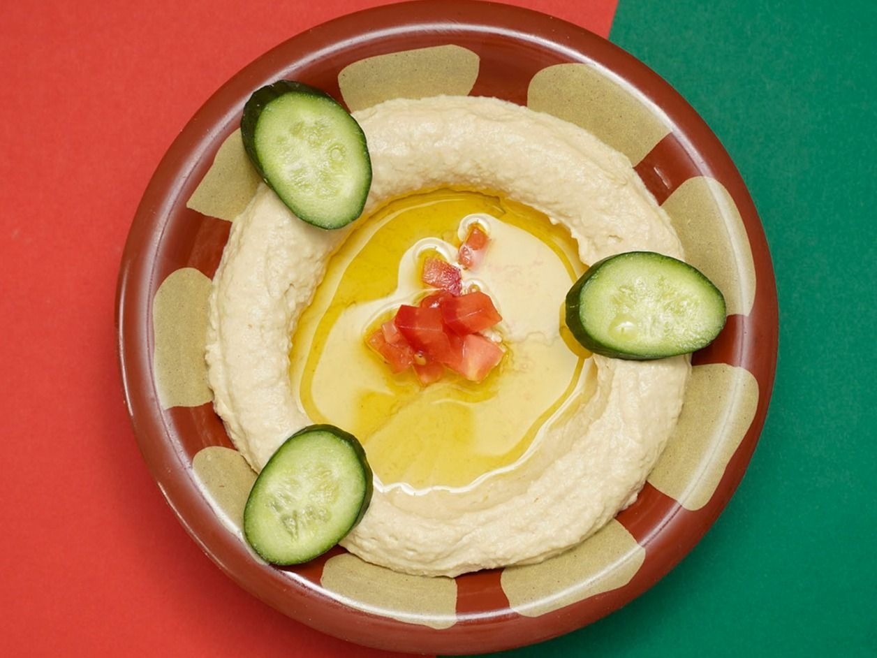 Hummus With Tahini Dish