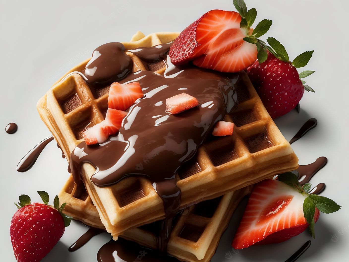 Sweet Waffle Happiness Maker Sandwich With Your Favorite Add On