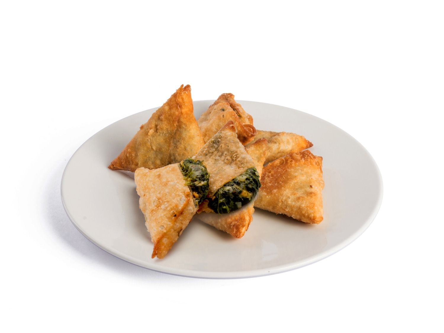 Sambousek Spinach