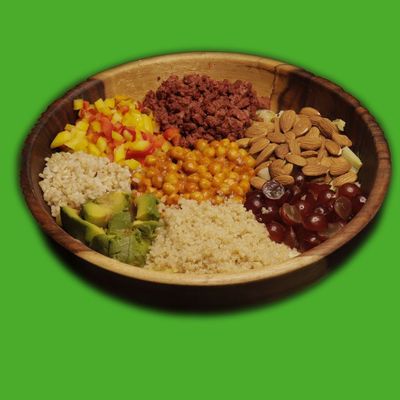 Hummus Avocado Bowl