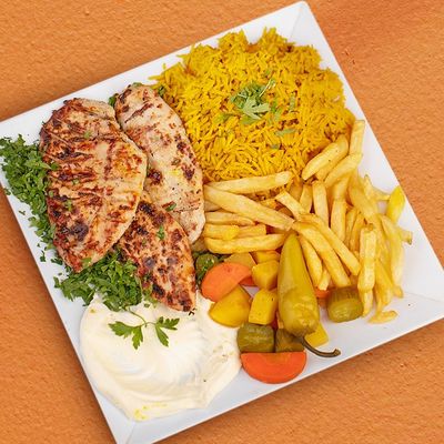 grilled boneless breast 1/4 kilo meal