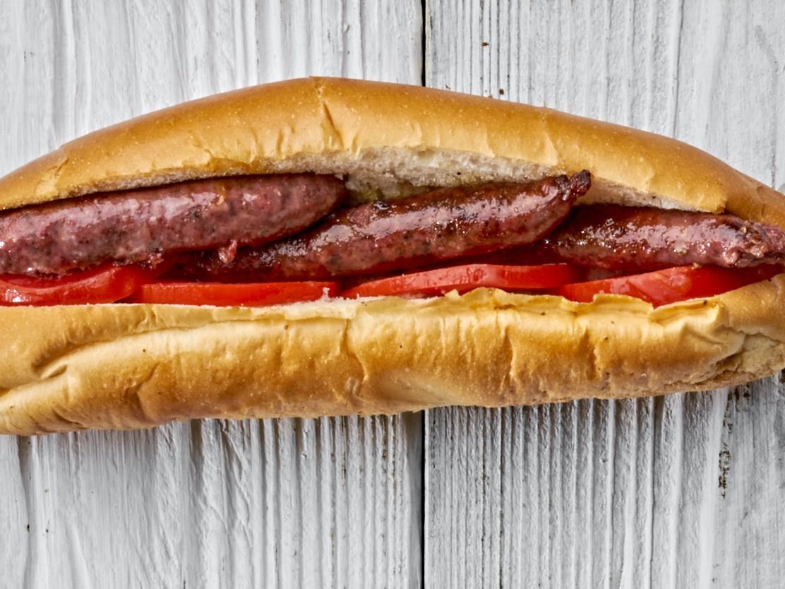 Grilled Sausage Sandwich