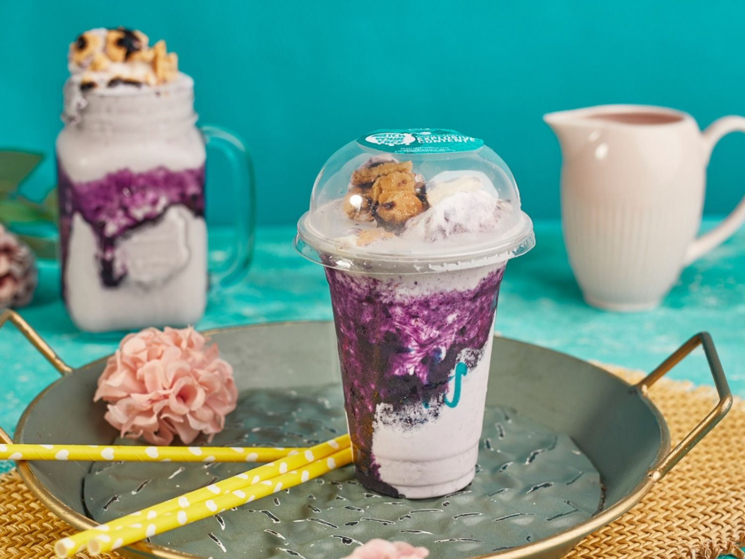 Blueberry Tart Milkshake
