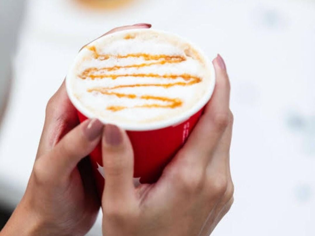 Medium Burnt Caramel Latte