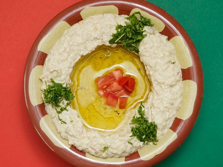 Baba Ghannoug Dish