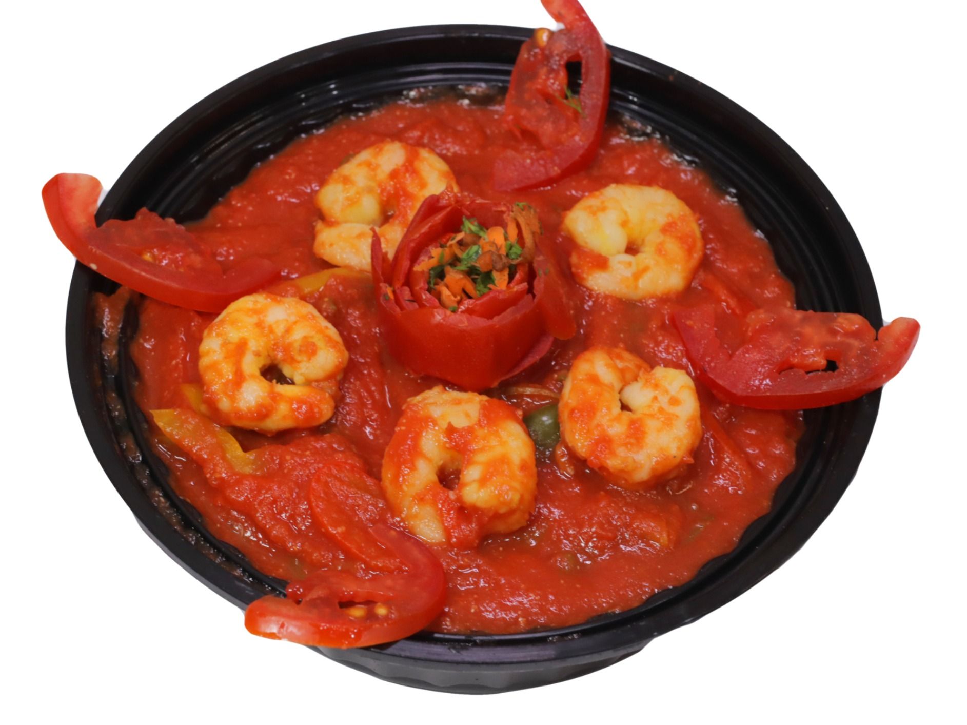 Shrimp Pasta Medium Red Sauce