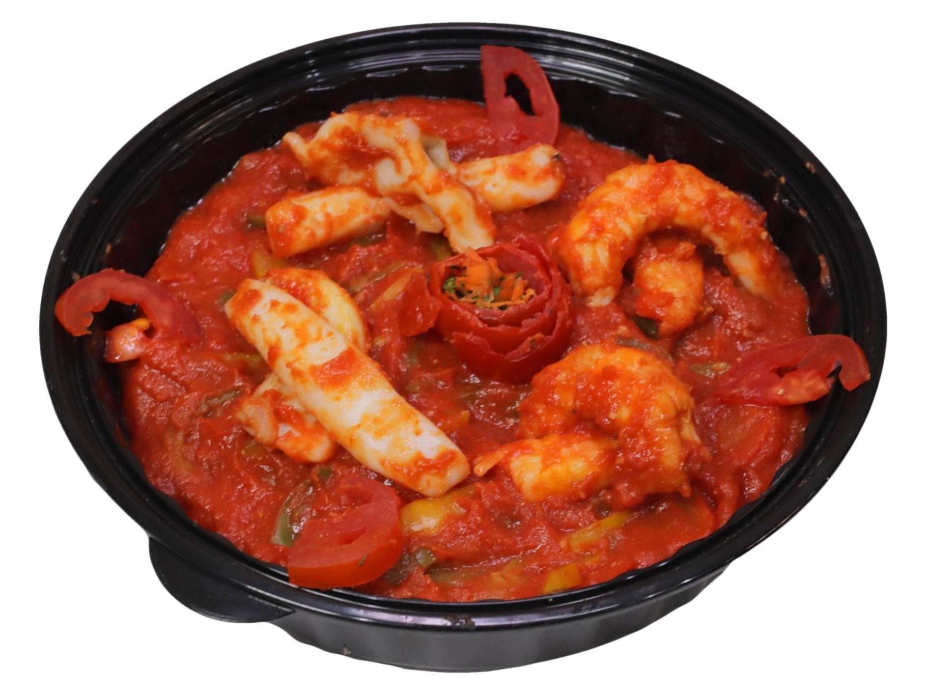 Medium Seafood Pasta With Red Sauce