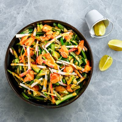 Salmon And Crab Salad