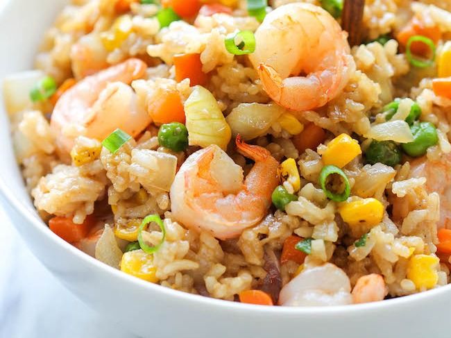 Fried Rice Shrimp