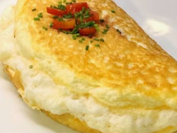 Omelette With Chees One Egg Sandwiches