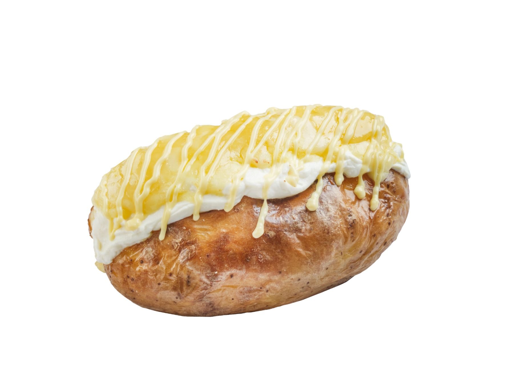 Mix Cheese Baked Potato