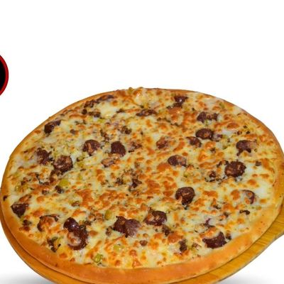 Oriental Sausage Pizza