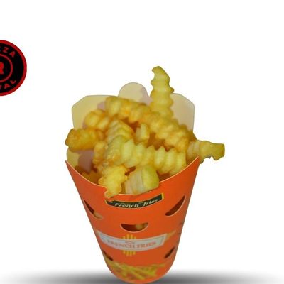 Crinkle-cut french fries