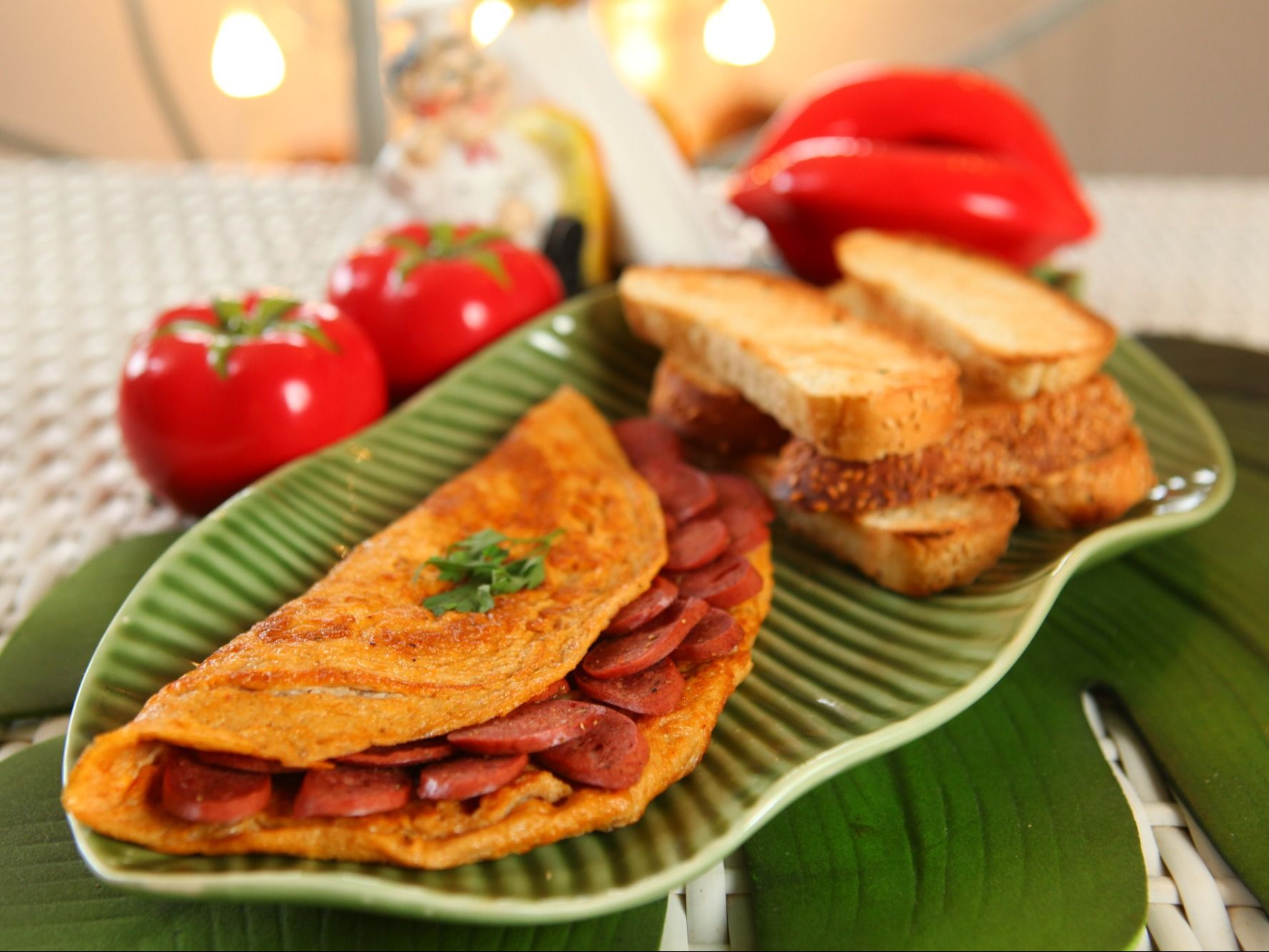 Hot Dog Omelet