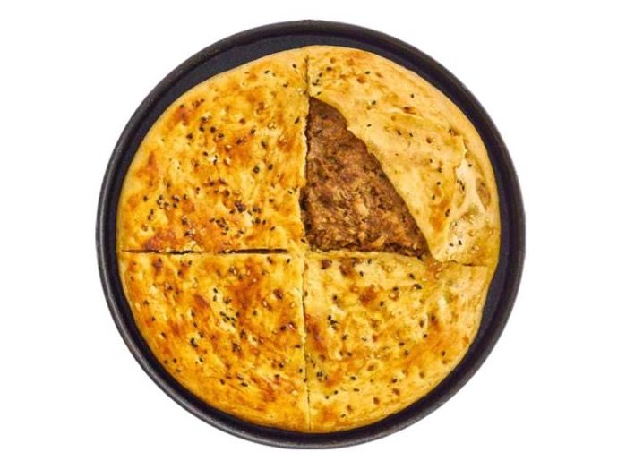 Alexandrian hawawshi with sausage