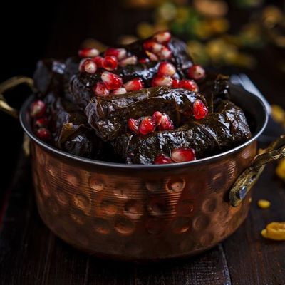 Vine Leaves Platter