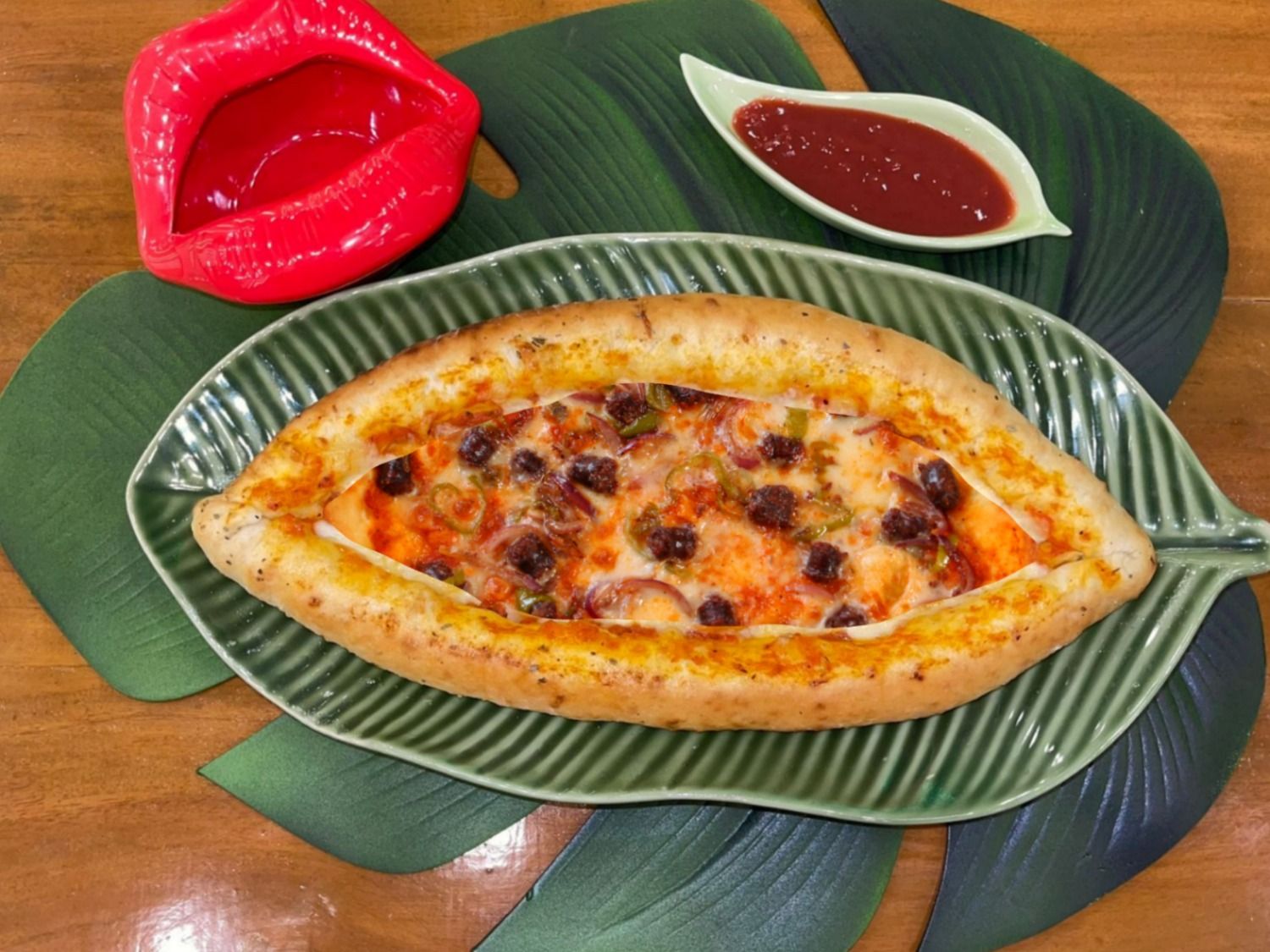 Turkish Pide Sausage