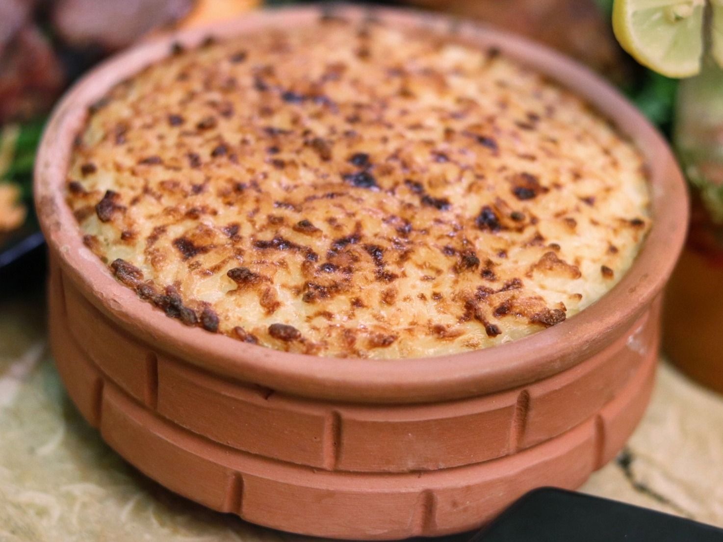 Oven Baked Rice With Meat Casserole