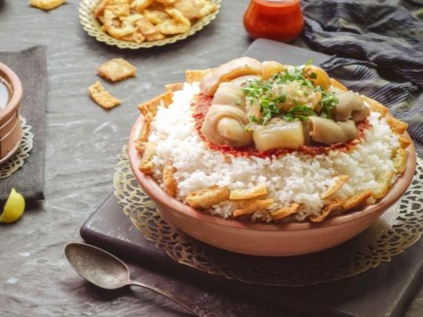 Fatteh With Knuckles Dish