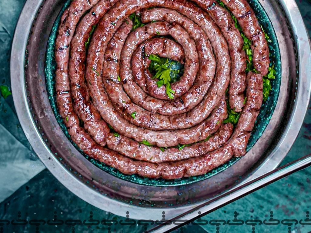 Grilled Oriental Sausage