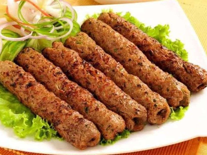 Kofta on charcoal meal