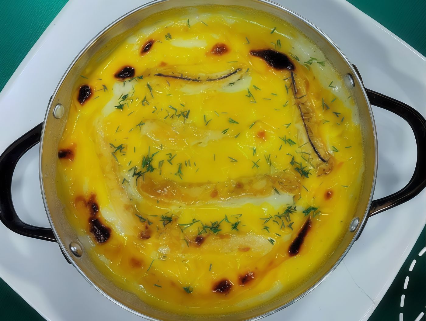 Roe With Cheese Pan