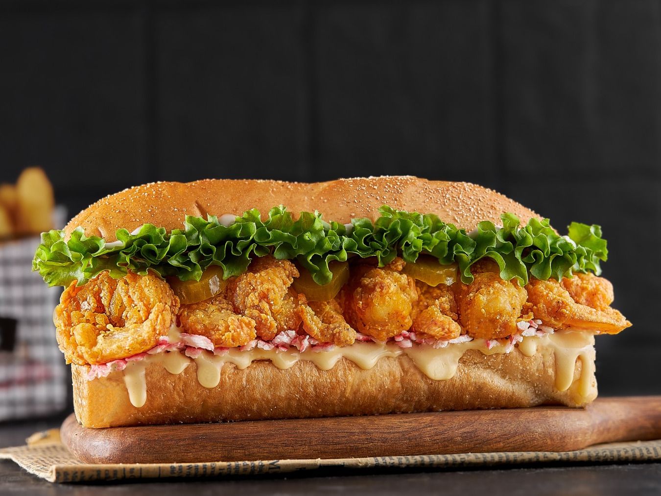 Skrimp Po Boy