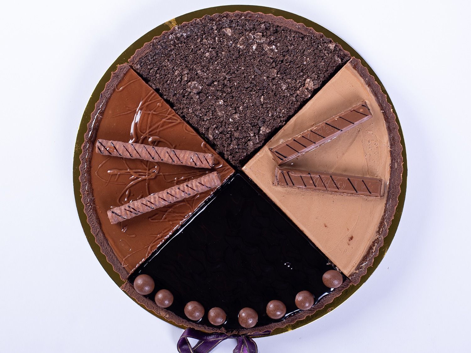 Mix Chocolate Tart