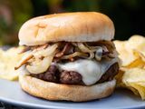 Mushroom Beef Burger