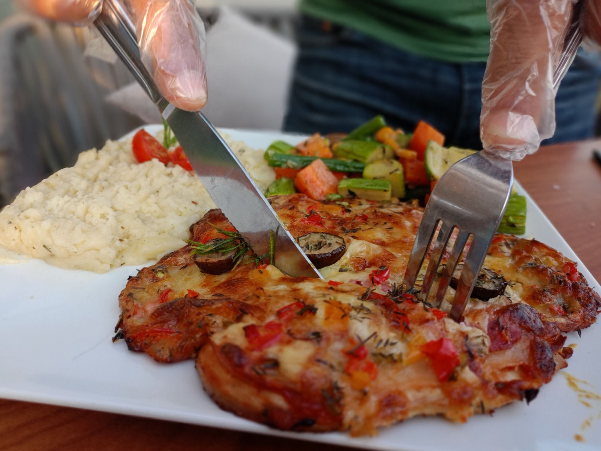 Chicken A la pizza