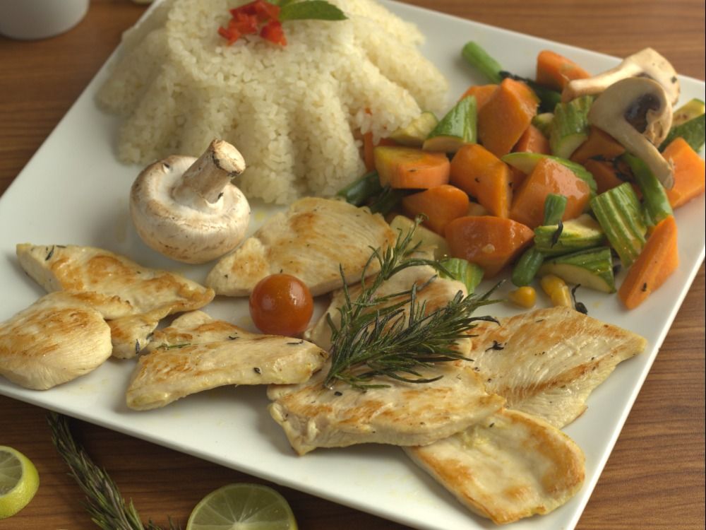 Grilled chicken Platter