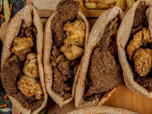 Liver And Mokh Sandwich