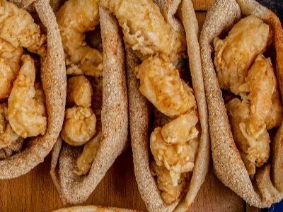 Mixed Shrimp And Fillet Sandwich