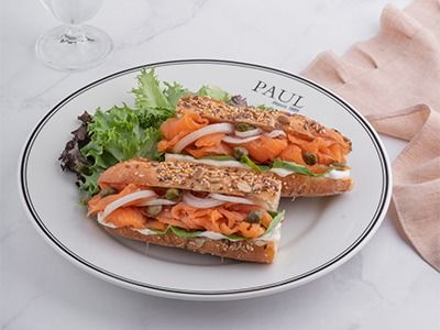 Smoked Salmon Sandwich