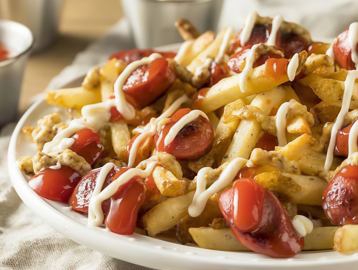 Cheesy Hot Dog Fries