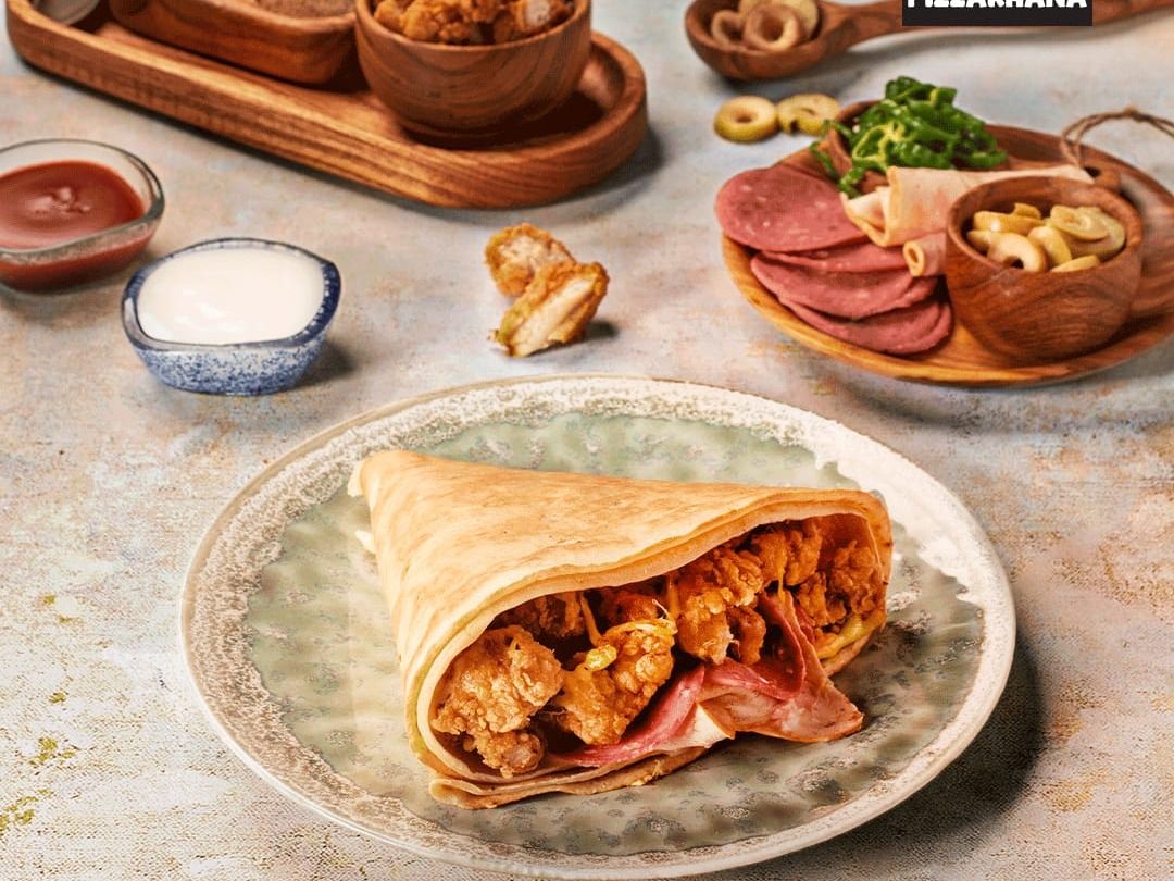 Smoked Turkey crepe