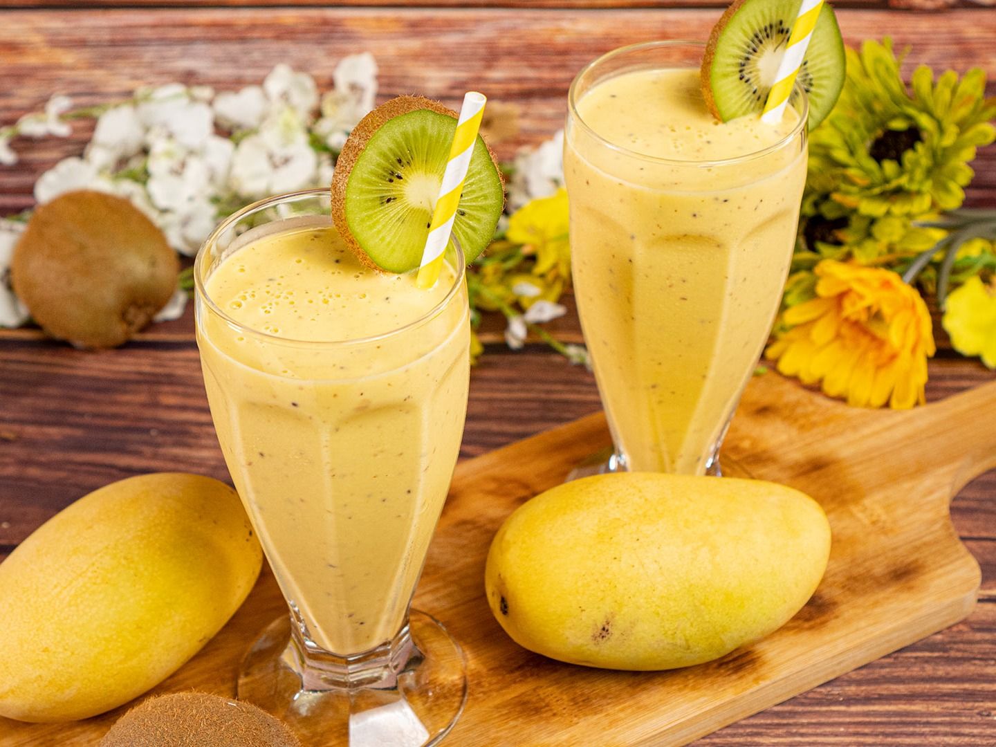 Mango And Kiwi Juice