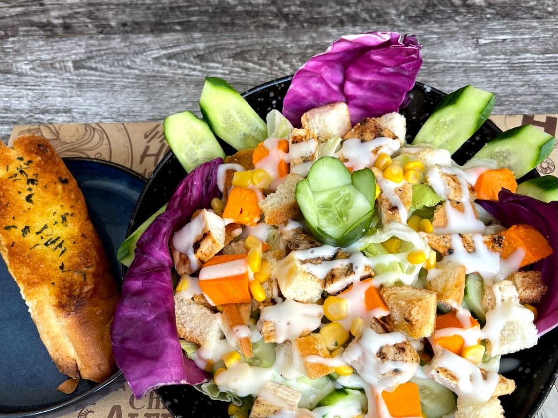 Califronia Chicken Corn Salad