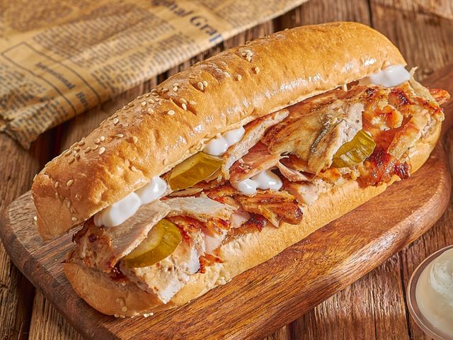Vienna chicken shawarma