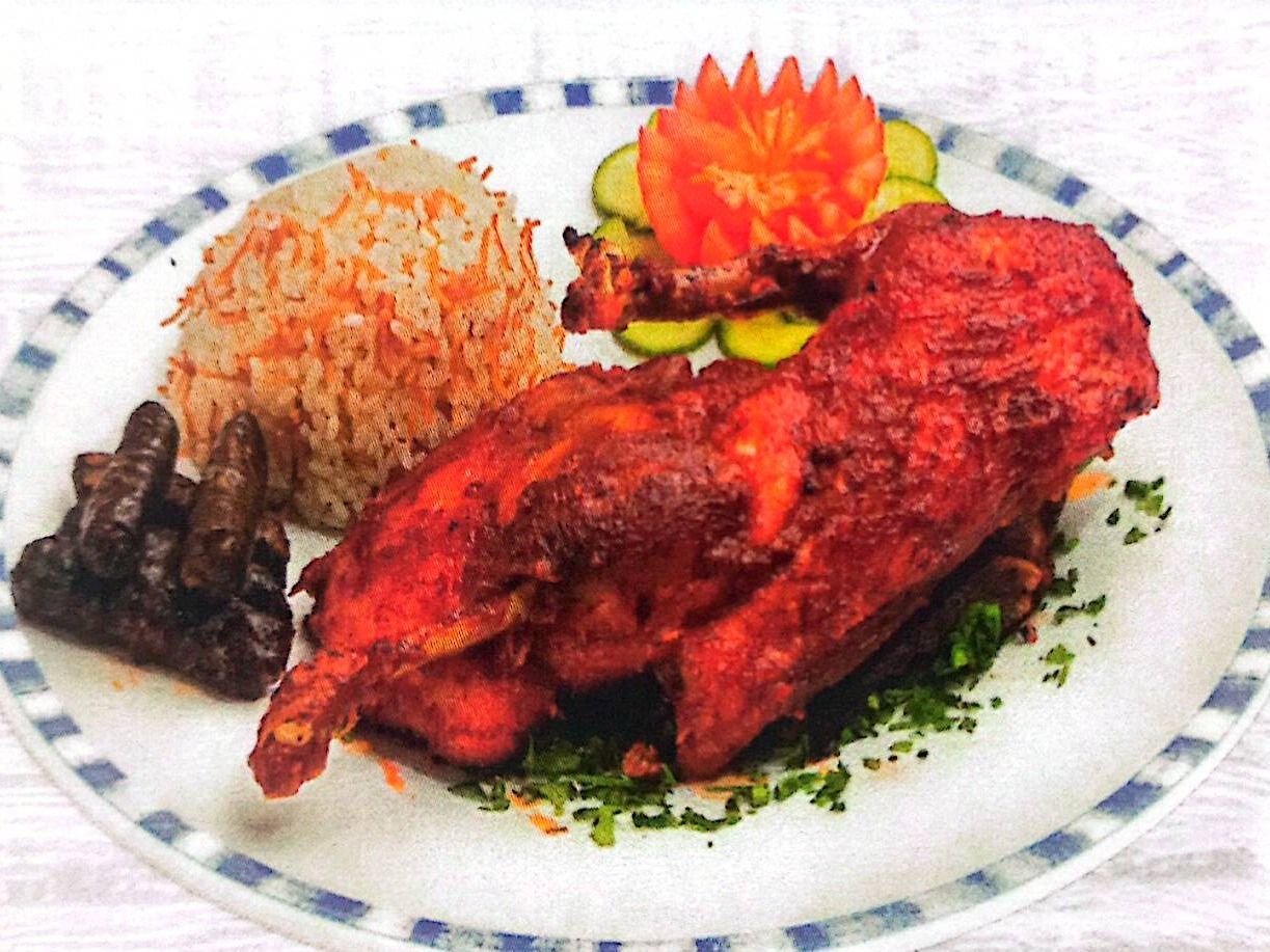 Half Roasted Duck