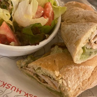Cheezy Garlic Chicken Sandwich