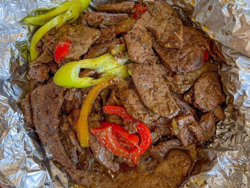 Liver Skillet + Rice