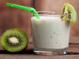 Kiwi With Milk And Honey