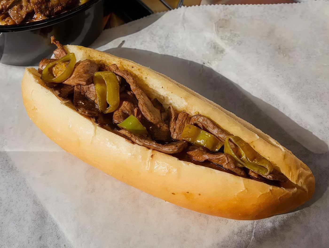 Grilled Liver Sandwich